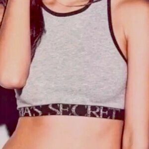 Victoria's Secret Heather Gray Sports Top Size XS